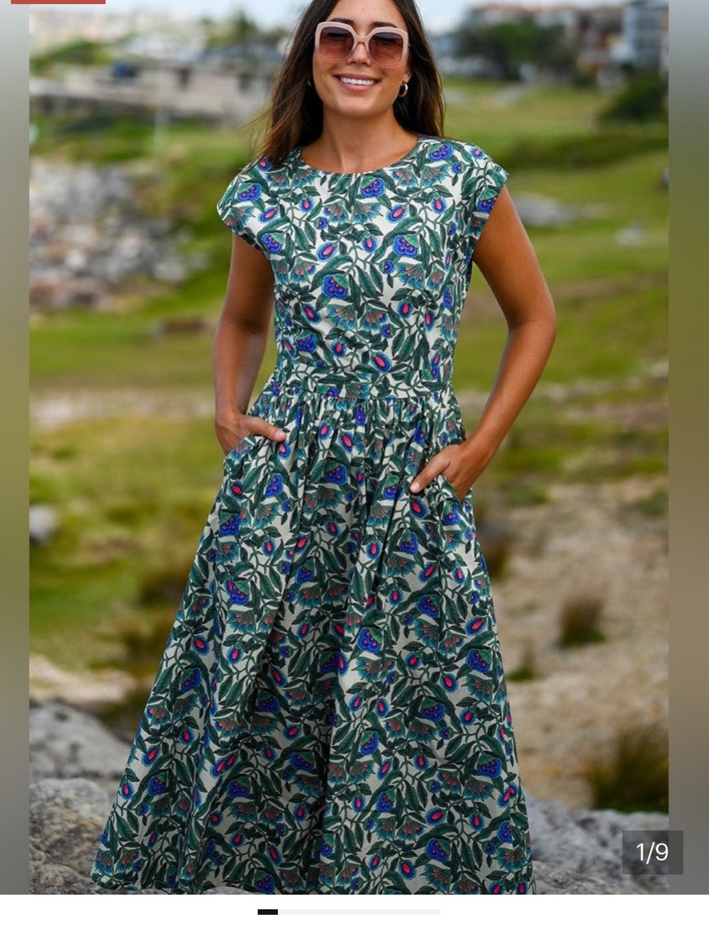 Wyatt Wylde Abby Dress Forrest Bloom